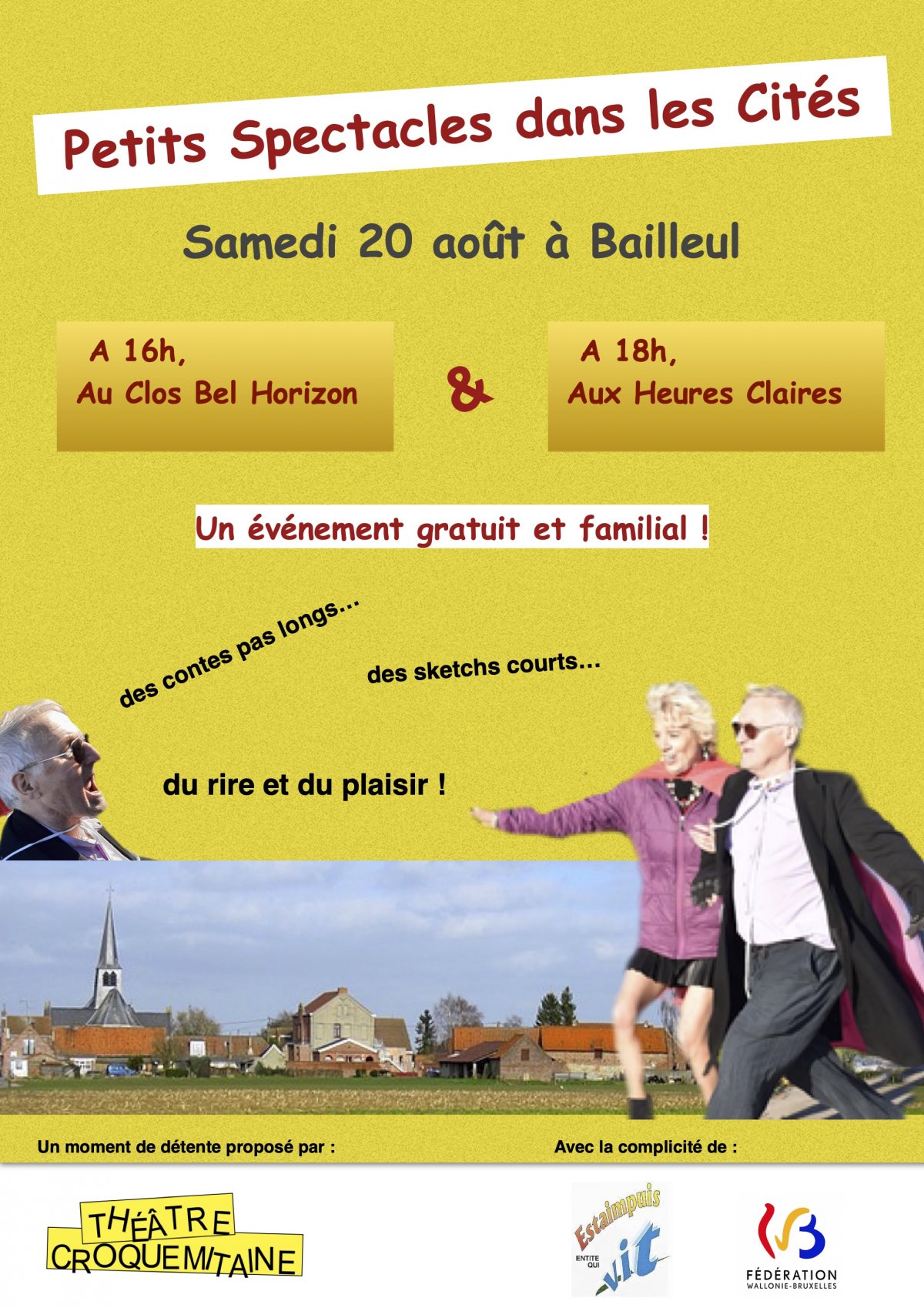 Petits spectacles dans les cités 2022