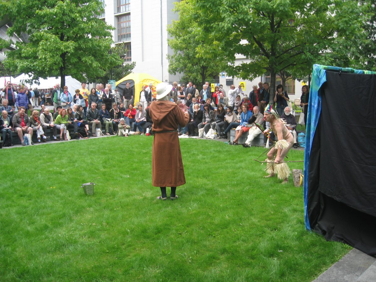Attac - Paris - 2014 - Déjeuner sur l'herbe